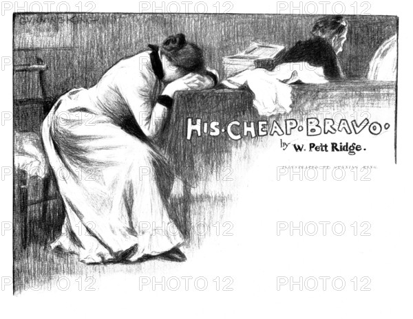 His Cheap Bravo, 1898. Creator: Unknown.