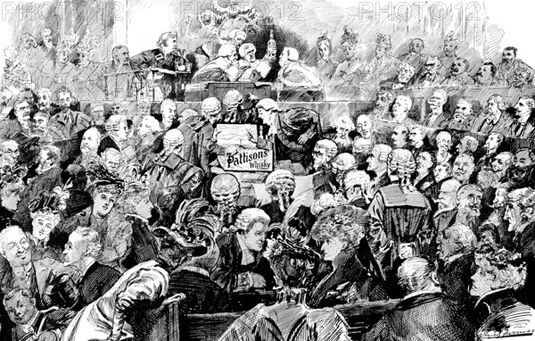 Pattisons' Whisky Competition, 1898. Creator: Harry Furniss.