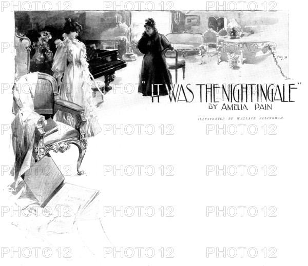 It Was the Nightingale, 1898. Creator: Unknown.