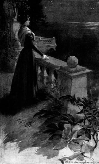 It Was the Nightingale: Motionless and silent as the Minerva she stood, 1898. Creator: Unknown.