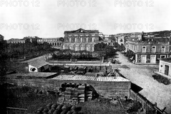 The Spanish-American War: near the quay, Matanzas, 1898. Creator: Unknown.