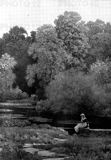 Pictures from the Royal Academy: The Ash Grove - G. D. Leslie, R.A., 1898. Creator: Unknown.