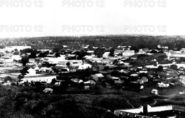 The Spanish-American War: general view of Ponce, Porto Rico, 1898. Creator: Unknown.