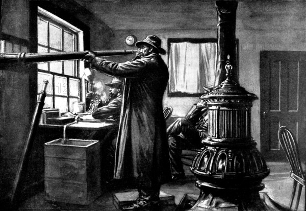 The Spanish-American War: the United States signal station at Sandy Hook, 1898. Creator: Unknown.