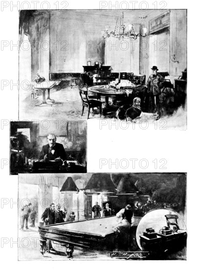 In Clubland - No. V: the Travellers' Club..., 1898. Creator: Unknown.