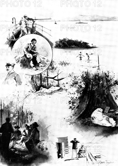 The Spanish-American War: our special artist in Cuba, 1898. Creator: Unknown.