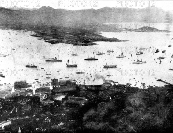 The Chinese Question: British Kowloon, from Hong-Kong, 1898. Creator: Unknown.