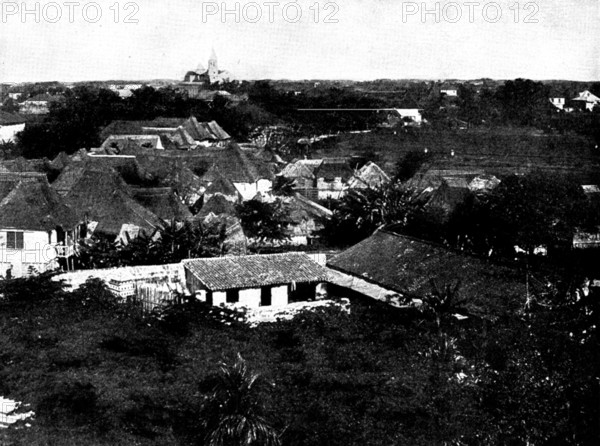 The Spanish-American War: scenes at Manila - Santa Mesa, 1898. Creator: Unknown.
