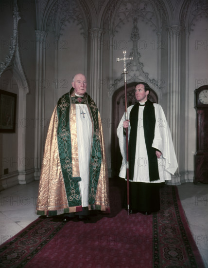 The Archbishop of York, November, 1952. Creator: Arthur Charles Kirby Ware.