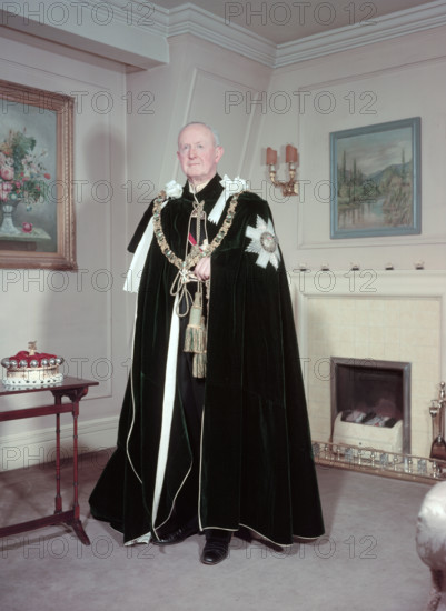 Viscount Cunningham of Hyndhope, Admiral of the Fleet, c1953.  Creator: Arthur Charles Kirby Ware.
