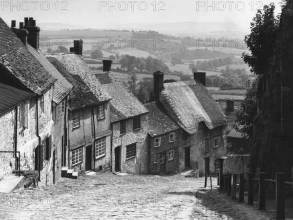 Gold Hill, Shaftesbury, Dorset, c1955. Creator: Arthur Charles Kirby Ware.