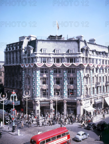 Day of the coronation of Elizabeth II, London, 2nd June 1953. Creator: Arthur Charles Kirby Ware.