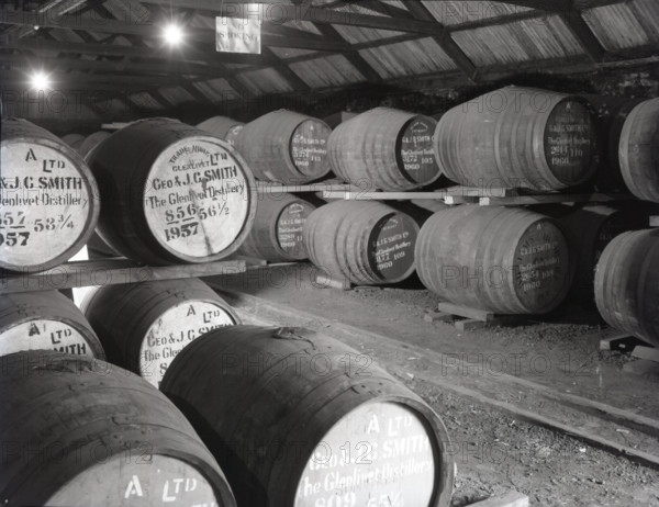 Glenlivet Distillery, Scotland, c1955. Creator: Arthur Charles Kirby Ware.