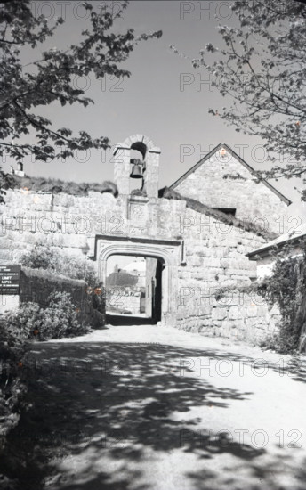 Garrison Gate, Star Castle, St Mary's, Scilly Isles, c1955.  Creator: Arthur Charles Kirby Ware.