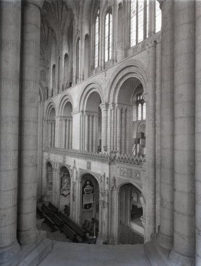 Norwich Cathedral, Norfolk, c1955. Creator: Arthur Charles Kirby Ware.