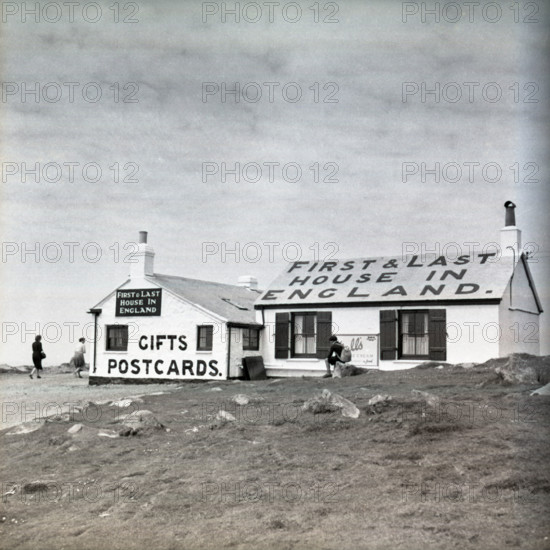 First & Last House in England, Land's End, Cornwall, c1955. Creator: Arthur Charles Kirby Ware.
