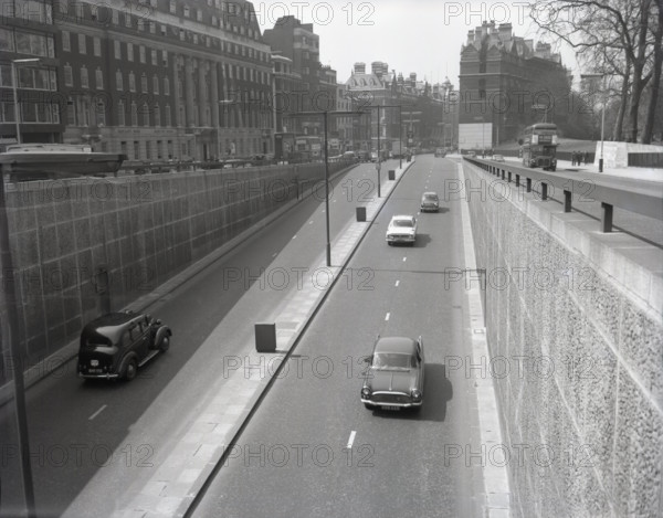 Piccadilly Underpass, Knightsbridge End, London, c1960s. Creator: Arthur Charles Kirby Ware.