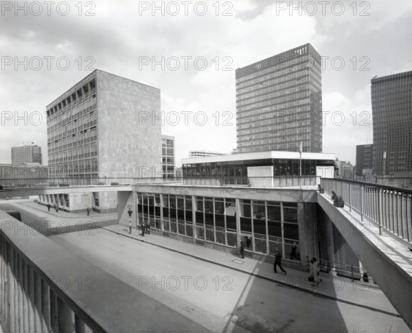 London Wall, City of London, c1955.  Creator: Arthur Charles Kirby Ware.