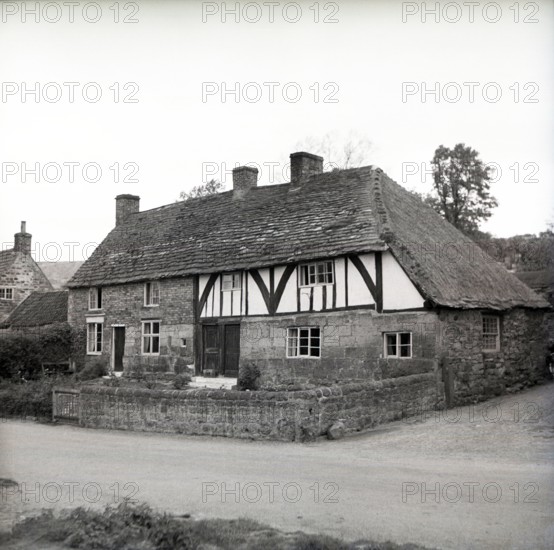 Woodcarver's cottage, Kilburn, Yorkshire, c1955.  Creator: Arthur Charles Kirby Ware.