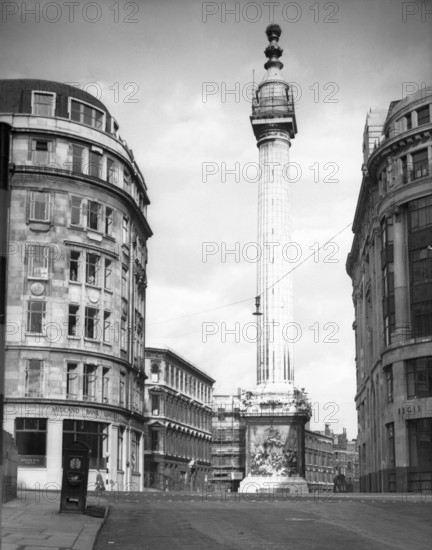 The Monument, City of London, c1955. Creator: Arthur Charles Kirby Ware.