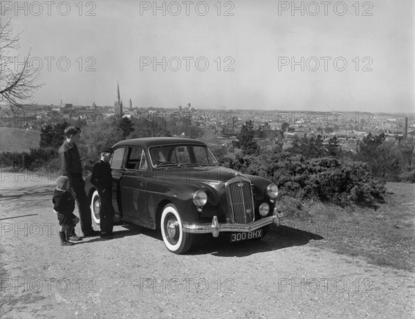 Norwich from Mousehold Heath, Norfolk, c1955. Creator: Arthur Charles Kirby Ware.
