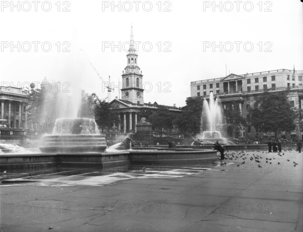 Trafalgar Square, London, c1955. Creator: Arthur Charles Kirby Ware.