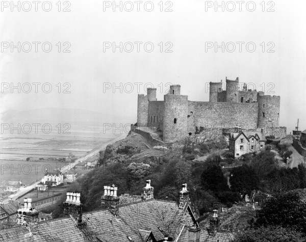 Harlech Castle, Wales, c1955. Creator: Arthur Charles Kirby Ware.