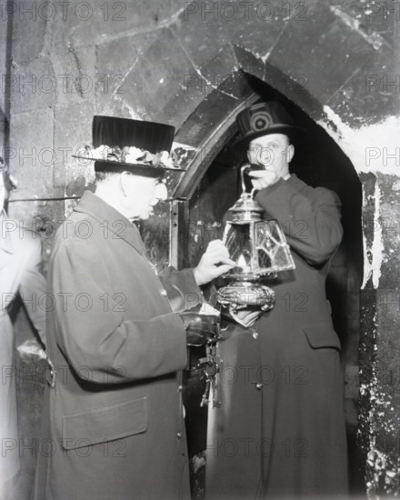 Ceremony of the Keys, Tower of London, c1955. Creator: Arthur Charles Kirby Ware.