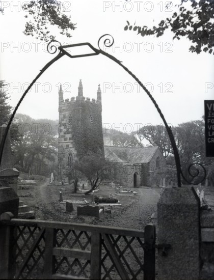 Landewednack Parish Church, Cornwall, c1955. Creator: Arthur Charles Kirby Ware.
