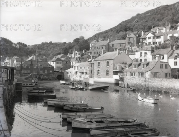 Polperro, Cornwall, c1955. Creator: Arthur Charles Kirby Ware.