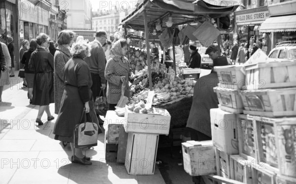 Portobello Market, London, c1955.  Creator: Arthur Charles Kirby Ware.