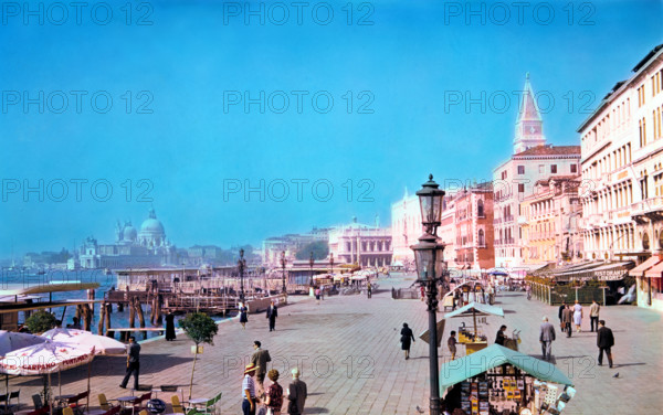 The waterfront, Venice, Italy, c1960s. Creator: Arthur Charles Kirby Ware.