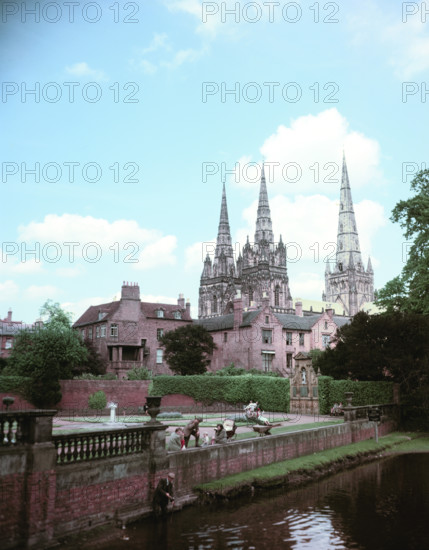 Lichfield, Staffordshire, c1955-1970. Creator: Arthur Charles Kirby Ware.