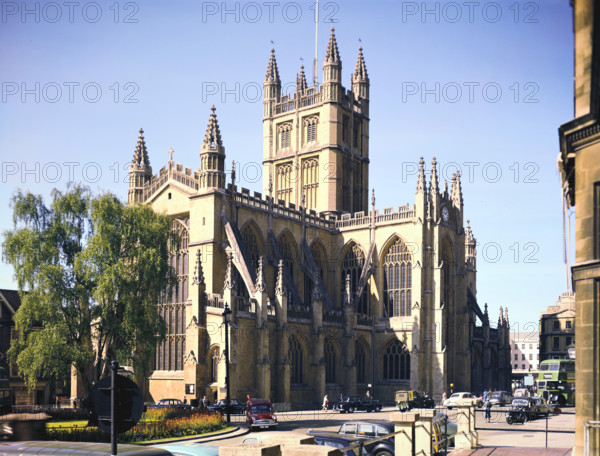 Bath Abbey, Somerset, c1955-1970. Creator: Arthur Charles Kirby Ware.