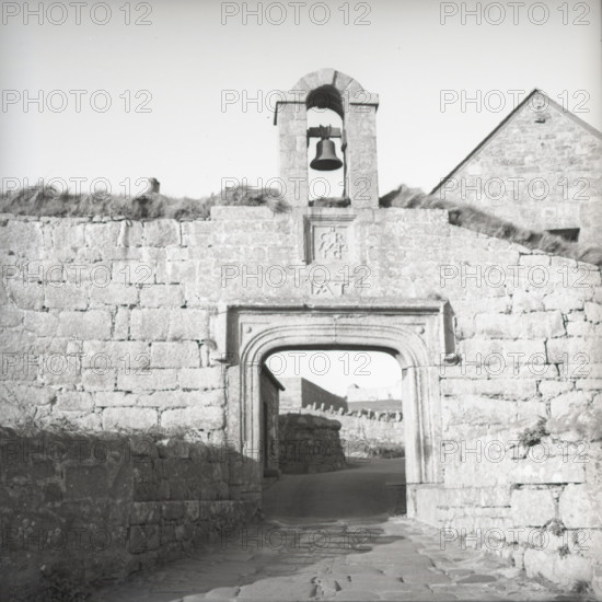 Entrance to Star Castle, Scilly Isles, c1955.  Creator: Arthur Charles Kirby Ware.