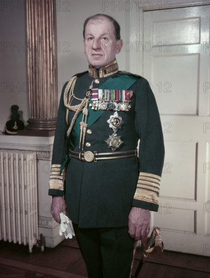 Sir Charles Portal, 1st Viscount Portal of Hungerford, c1955.  Creator: Arthur Charles Kirby Ware.