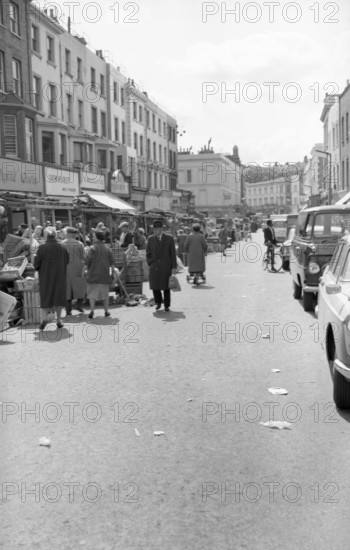 Portobello Market, London, c1955.  Creator: Arthur Charles Kirby Ware.