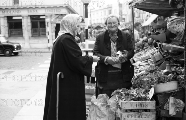 Portobello Market, London, c1955.  Creator: Arthur Charles Kirby Ware.