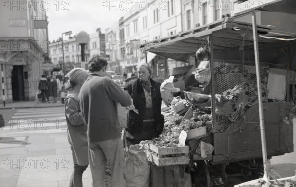 Portobello Market, London, c1955.  Creator: Arthur Charles Kirby Ware.