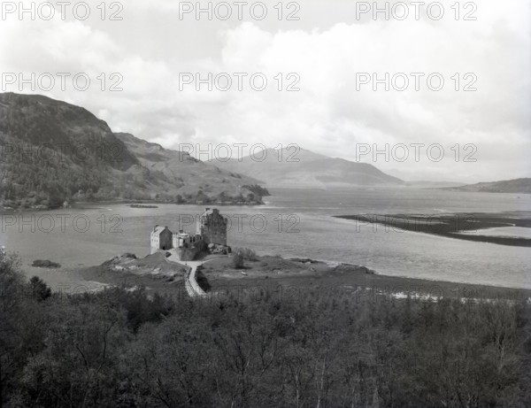 Castle of Eilean Donan, Scotland, c1955. Creator: Arthur Charles Kirby Ware.