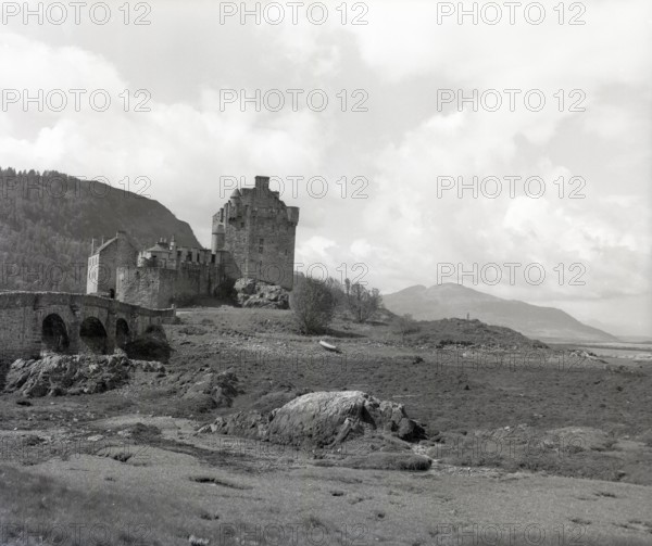 Castle of Eilean Donan, Scotland, c1955. Creator: Arthur Charles Kirby Ware.