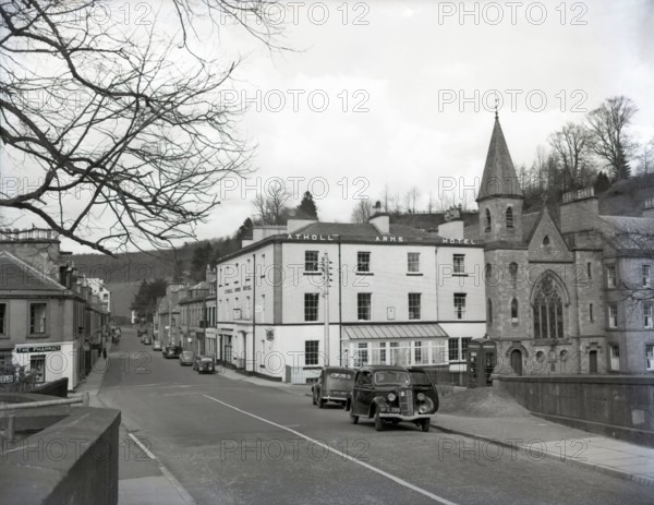 The Atholl Arms Hotel, Dunkeld, Perthshire, Scotland, c1960s. Creator: Arthur Charles Kirby Ware.