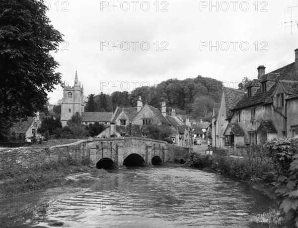 Castle Coombe, Somerset, c1955. Creator: Arthur Charles Kirby Ware.