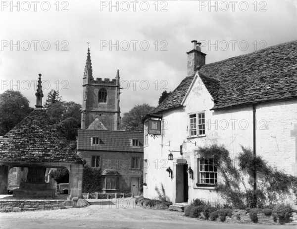 Castle Coombe, Somerset, c1955. Creator: Arthur Charles Kirby Ware.