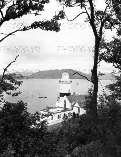 Cloch Point, Firth of Clyde, Inverclyde, Scotland, c1955. Creator: Arthur Charles Kirby Ware.