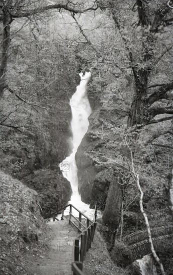Aira Force Waterfall, Ullswater, Lake District, c1955. Creator: Arthur Charles Kirby Ware.