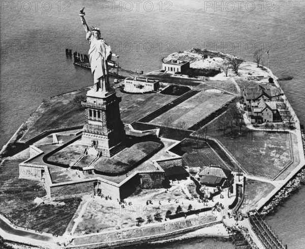 Statue of Liberty, New York City, c1955. Creator: Arthur Charles Kirby Ware.