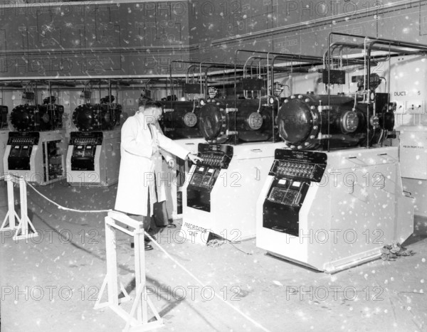 Calderhall atomic power station, c1955.  Creator: Arthur Charles Kirby Ware.