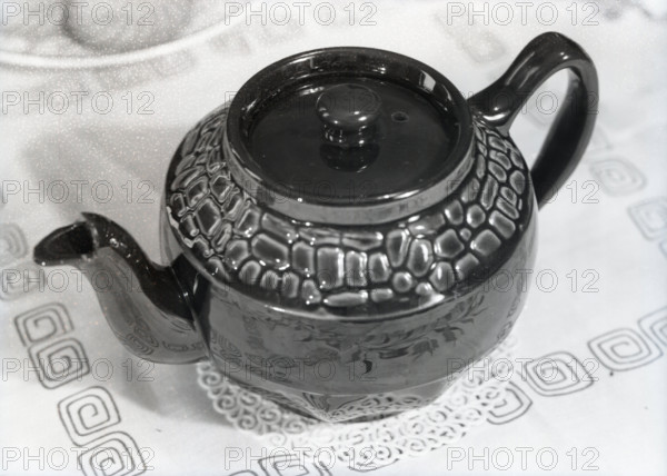 Teapot, c1955. Creator: Arthur Charles Kirby Ware.