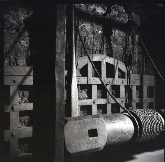 Portcullis, Tower of London, c1955. Creator: Arthur Charles Kirby Ware.